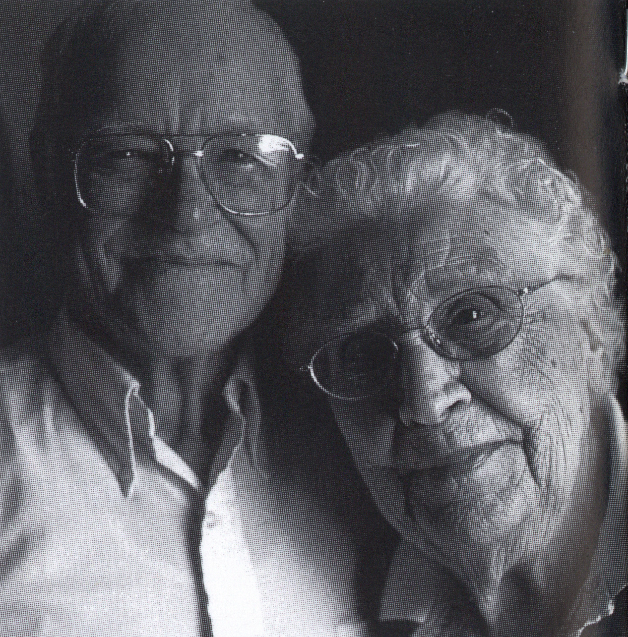 Mary Borgman with her husband, Raymond Borgman